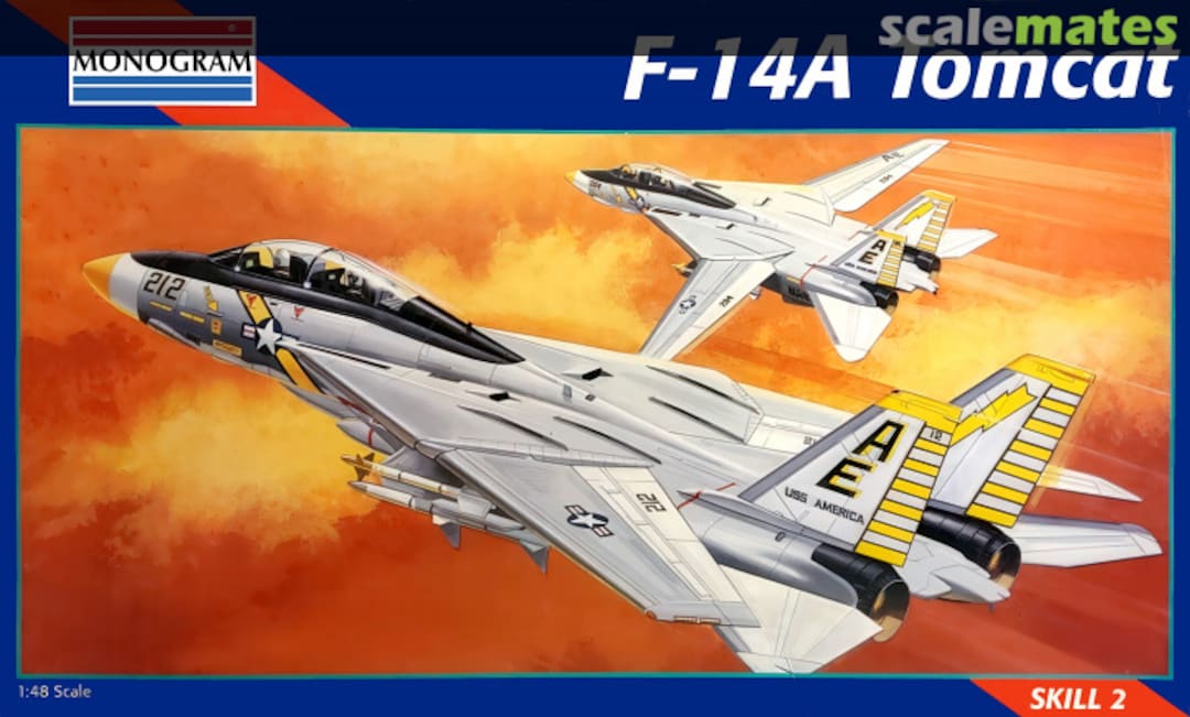 Boxart F-14A Tomcat 5803 Monogram
