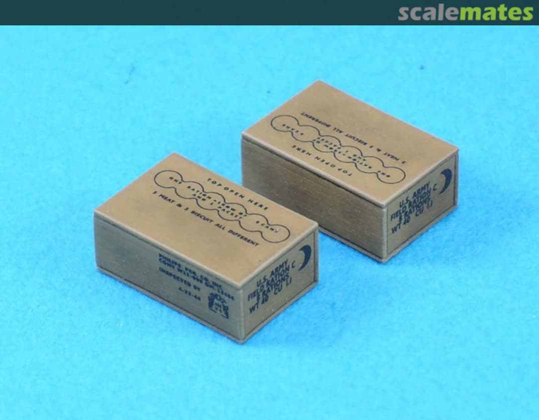 Boxart WWII C Ration Box Set (Late) LF1314 Legend Productions Boxart WWII C Ration Box Set (Late) LF1314 Legend Productions