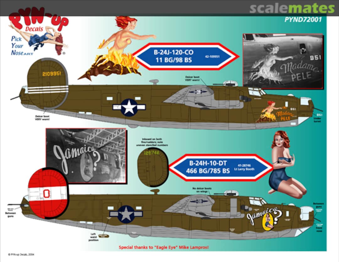 Boxart Liberated Chics Part 1 PYND72001 Pyn-Up Decals Boxart Liberated Chics Part 1 PYND72001 Pyn-Up Decals