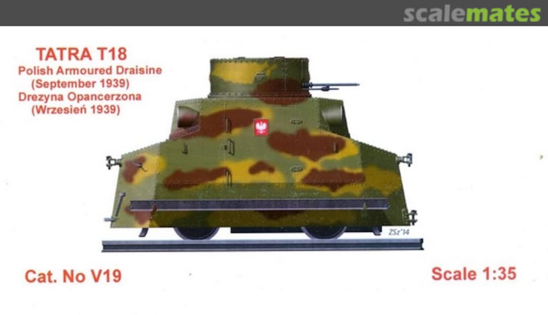 Boxart Tatra T18 V19 Choroszy Modelbud Boxart Tatra T18 V19 Choroszy Modelbud