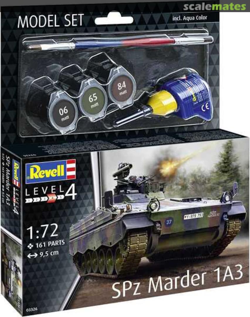 Boxart Model Set Spz Marder 1A3 63326 Revell Boxart Model Set Spz Marder 1A3 63326 Revell