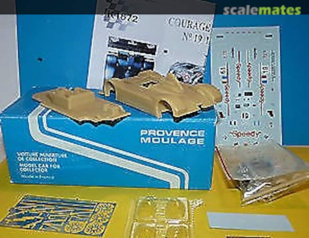 Boxart Courage-Judd C60 #N°1 "Speedy" K1672 Provence Moulage Boxart Courage-Judd C60 #N°1 "Speedy" K1672 Provence Moulage