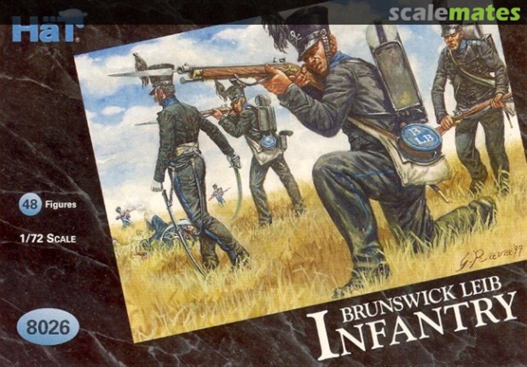 Boxart Brunswick Leib Infantry 8026 HäT