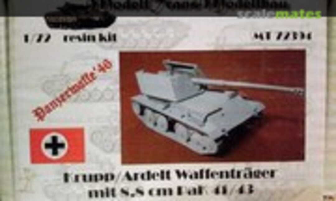 1:72 Krupp/Ardelt Waffenträger mit 8,8cm Pak 41/43 (Modell Trans Modellbau MT72394)