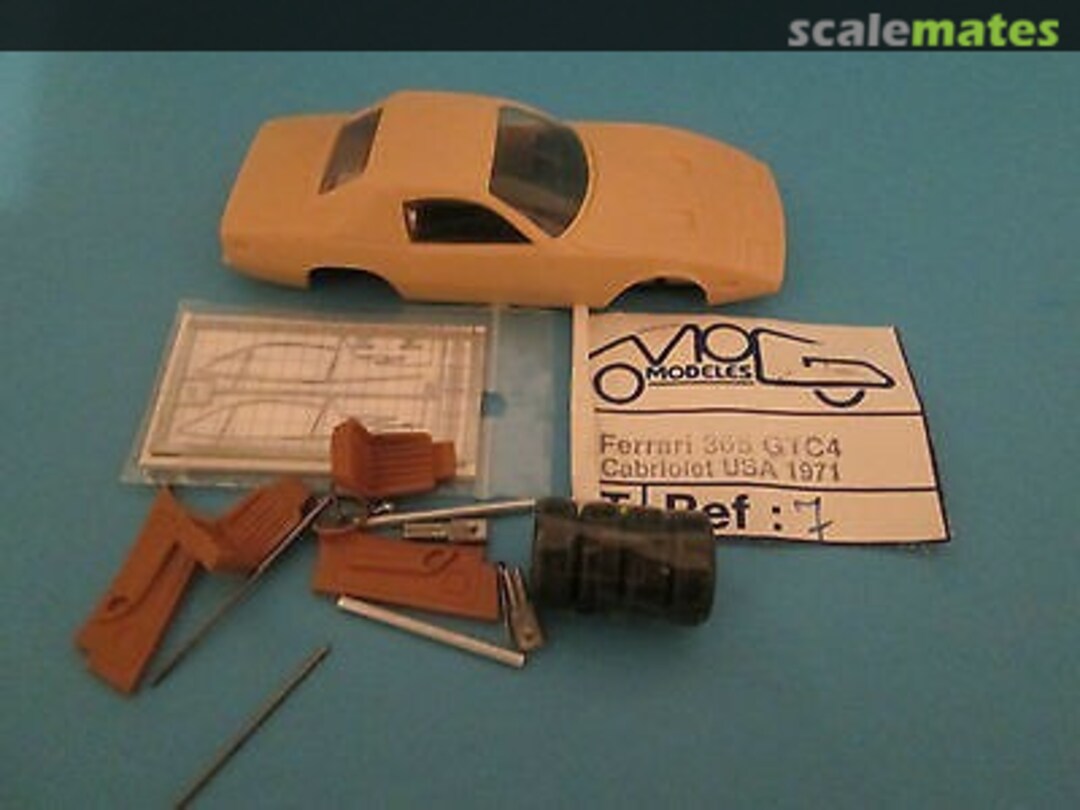 Boxart Ferrari 365 GTC4 7 MOG Modèles Boxart Ferrari 365 GTC4 7 MOG Modèles