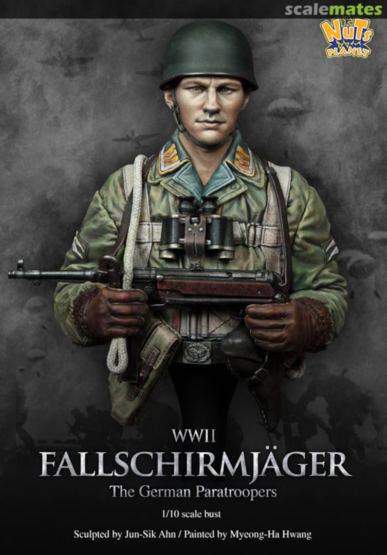 Boxart WWII Fallschirmjäger NP-B009 NuTs PLANET Boxart WWII Fallschirmjäger NP-B009 NuTs PLANET