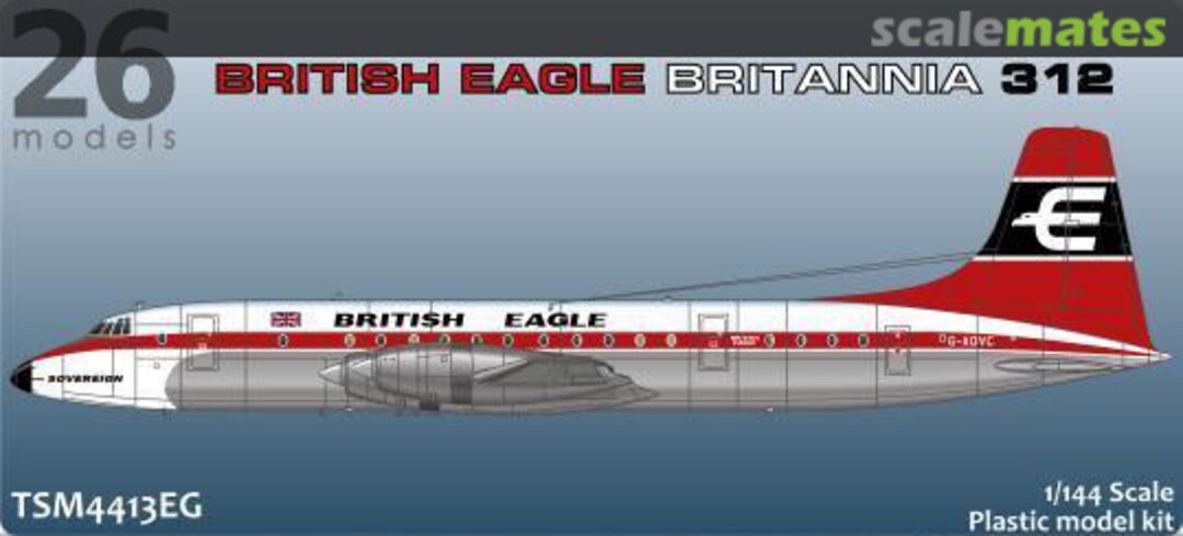 Boxart British Eagle Britannia 312 TSM4413EG 26 Models Boxart British Eagle Britannia 312 TSM4413EG 26 Models