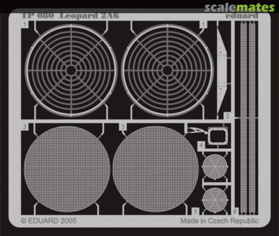 Boxart Leopard 2A6 TP080 Eduard Boxart Leopard 2A6 TP080 Eduard