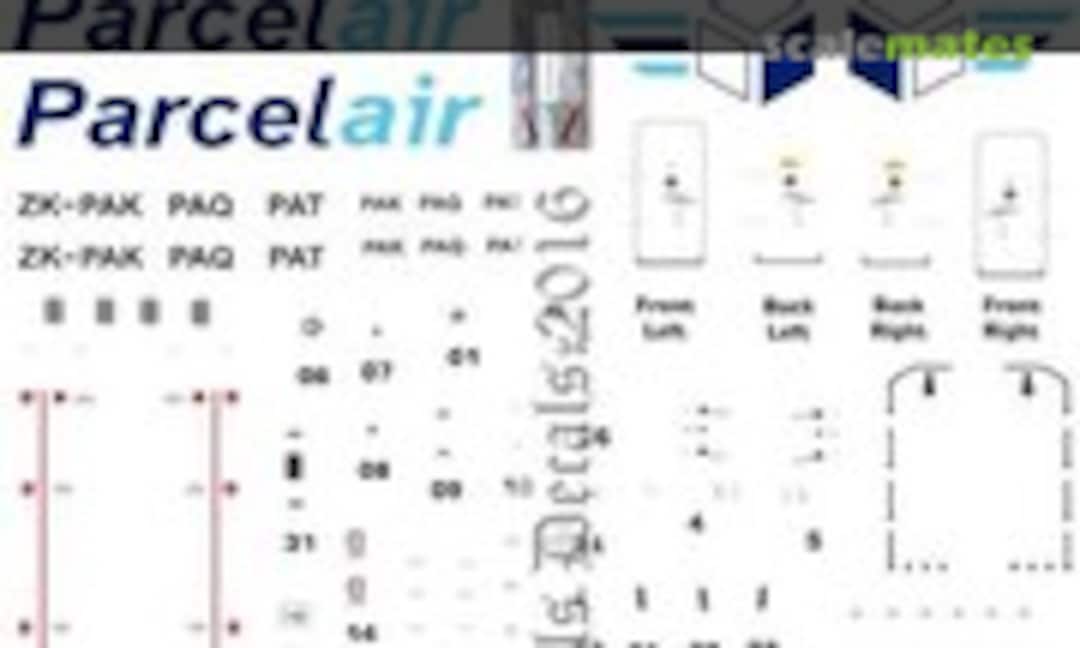 1:72 Parcelair B737-400F (Oldmodels Decals OMD1107) OMD1107