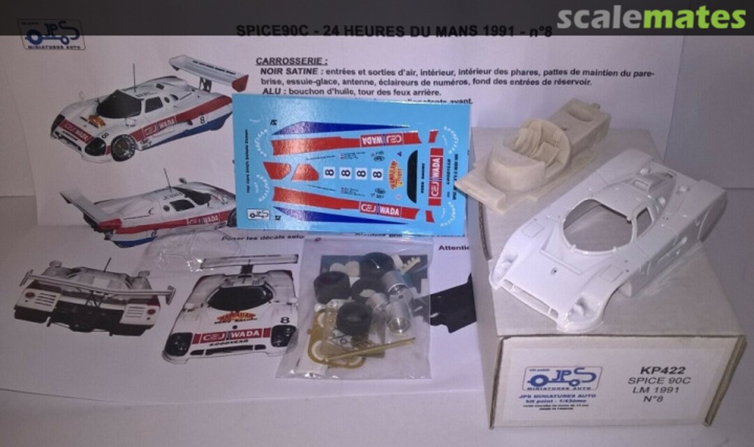 Boxart Spice-Ford SE90C #022 "OSU WADA" KP422 JPS Miniatures Auto Boxart Spice-Ford SE90C #022 "OSU WADA" KP422 JPS Miniatures Auto