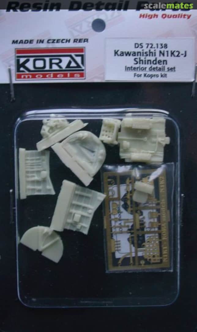 Boxart Kawanishi N1K2-J Shidenkai DS72138 Kora Models Boxart Kawanishi N1K2-J Shidenkai DS72138 Kora Models