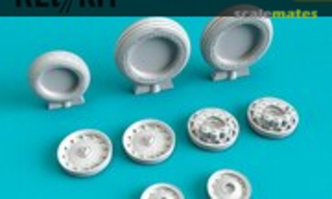 1:32 F-8 Crusader - wheels set (type 2) (ResKit RS32-0133) RS32-0133