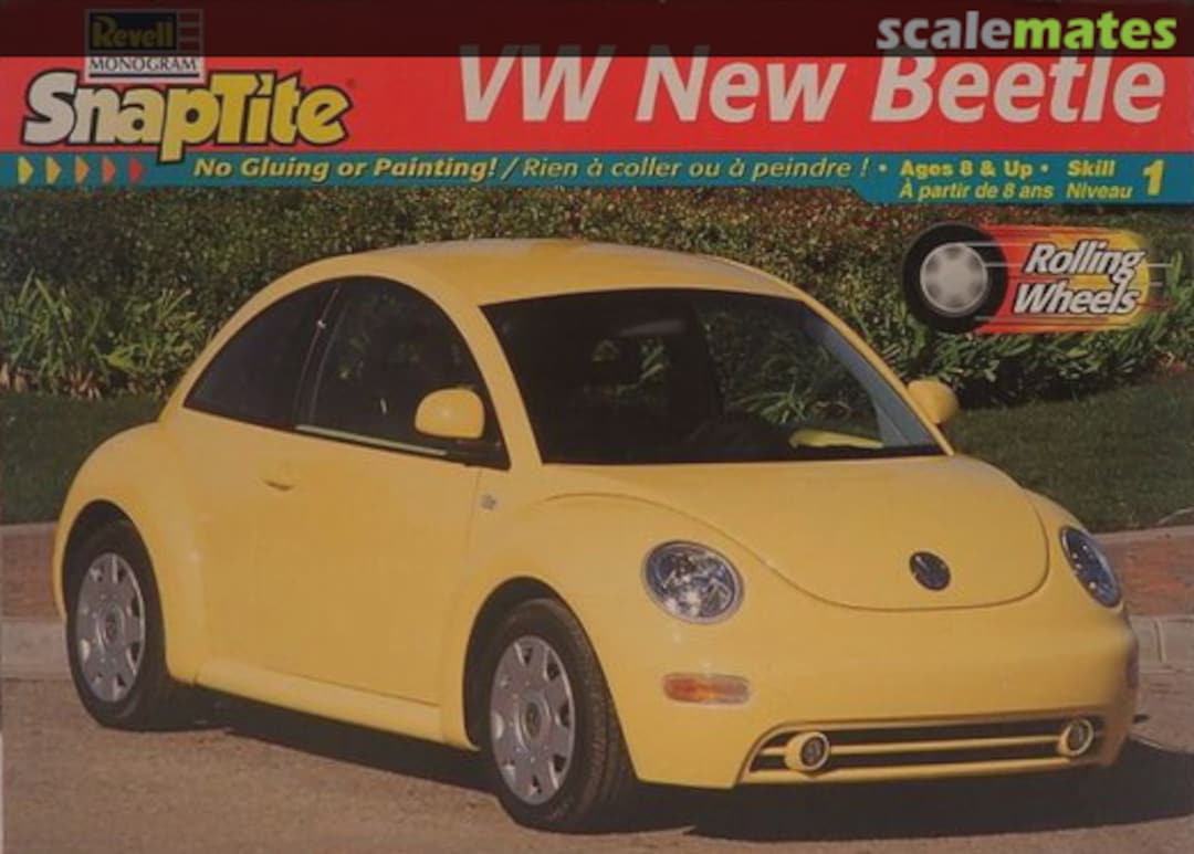 Boxart VW New Beetle 85-2155 Revell Monogram Boxart VW New Beetle 85-2155 Revell Monogram