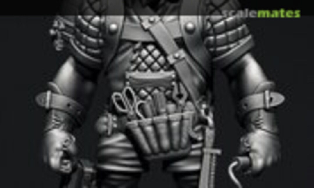 54mm Сombat engineer dwarf (Chronos Miniatures CHM-54134) CHM-54134