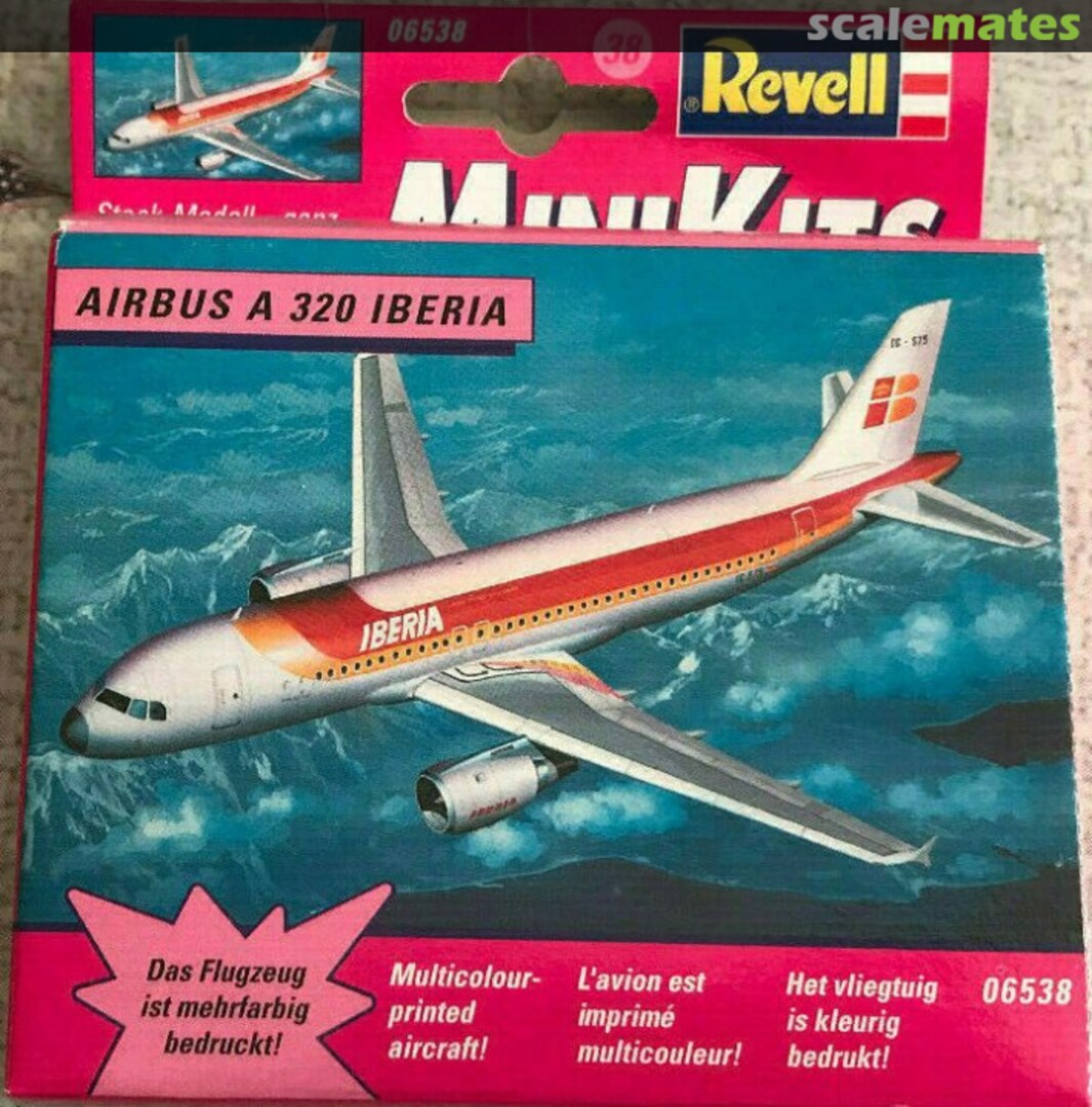 Boxart Airbus A320 Iberia 06538 Revell Boxart Airbus A320 Iberia 06538 Revell