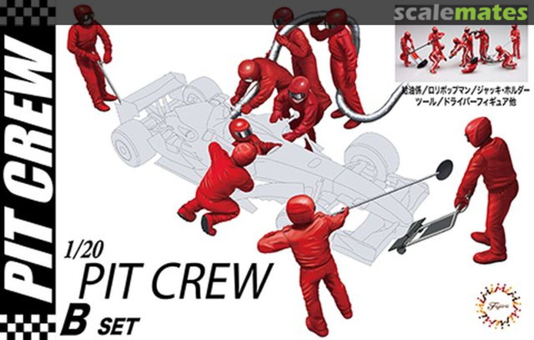 Boxart Pit Crew B Set 11657 Fujimi Boxart Pit Crew B Set 11657 Fujimi