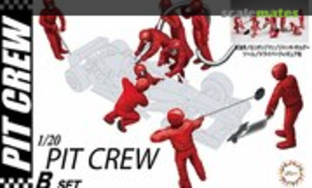 1:20 Pit Crew B Set (Fujimi 11657) 11657