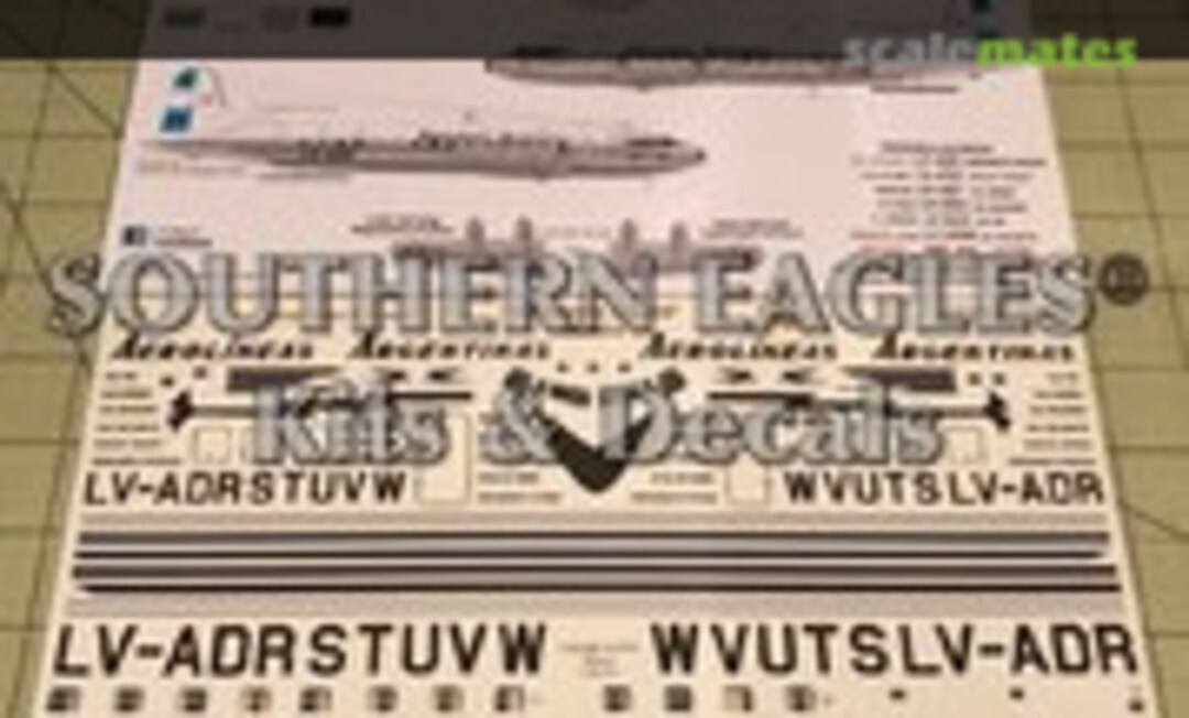1:72 Douglas DC-6 Presidente Peron (Southern Eagles Decals )