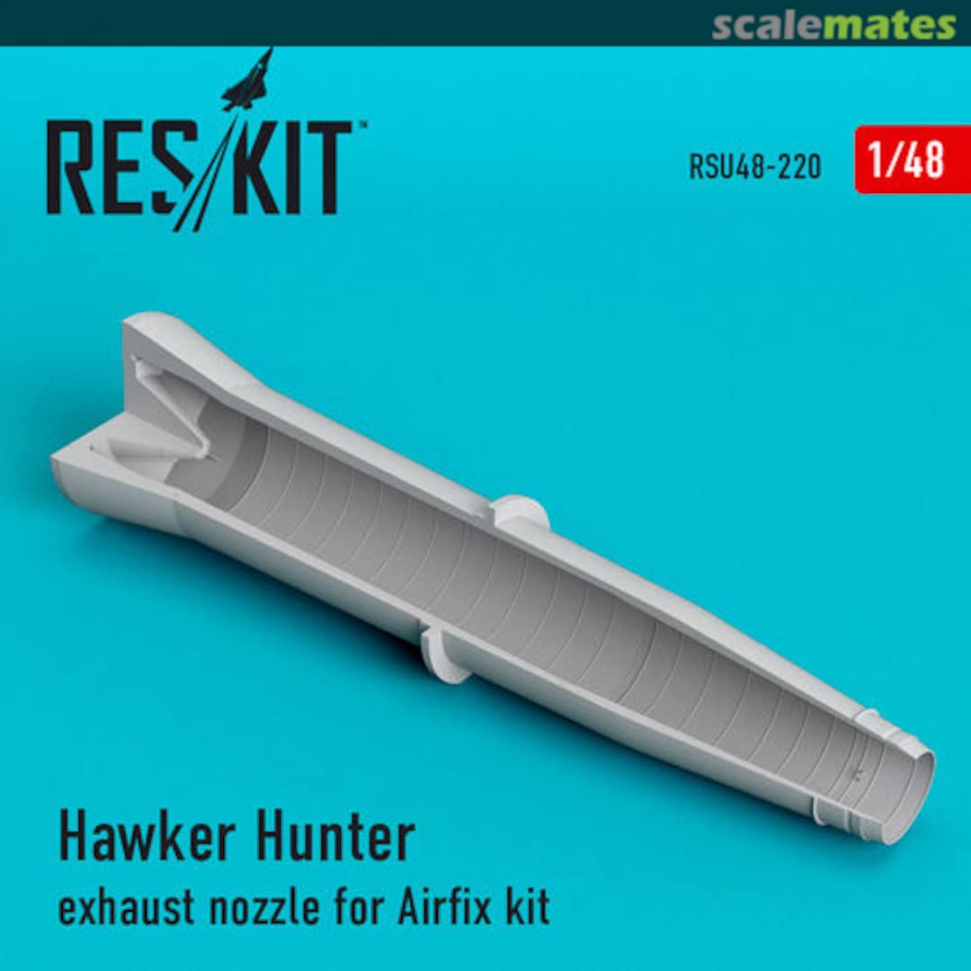Boxart Hawker Hunter - Exhaust nozzle RSU48-0220 ResKit Boxart Hawker Hunter - Exhaust nozzle RSU48-0220 ResKit