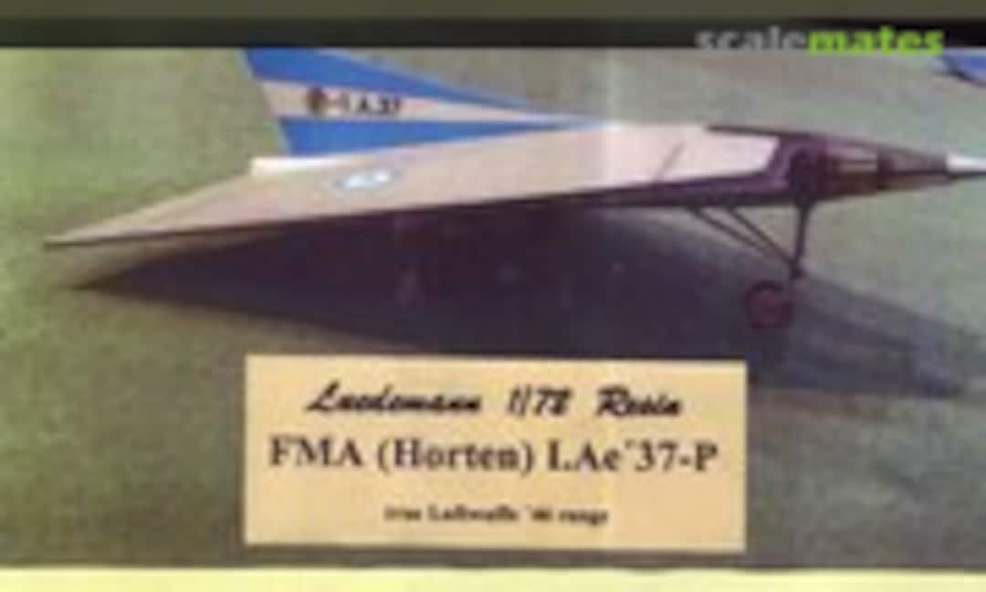 1:72 FMA (Horten) I.Ae'37-P (Lüdemann-Modellbau )