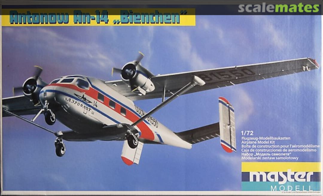 Boxart Antonow An-14 "Bienchen" 1026 Master Modell
