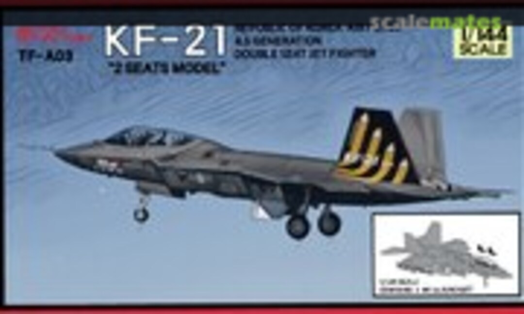 1:144 ROK Air Force KF-21 Borame Double Seat (Tori Factory TF-A03)