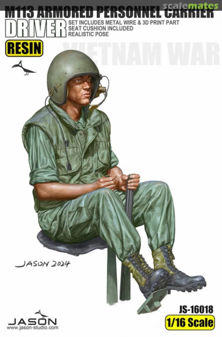 Boxart M113 Armored Personnel Carrier Driver JS-16018 Jason Studio Boxart M113 Armored Personnel Carrier Driver JS-16018 Jason Studio