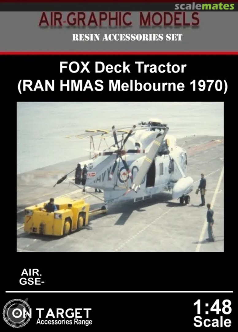 Boxart FOX Deck Tractor GSE-047 Air-Graphics Models Boxart FOX Deck Tractor GSE-047 Air-Graphics Models