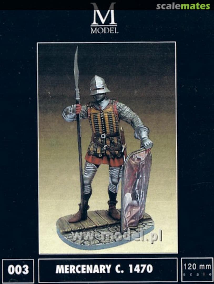 Boxart Mercenary c. 1470 12003 M-Model Boxart Mercenary c. 1470 12003 M-Model