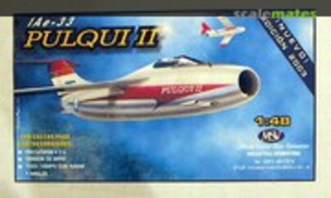 1:48 IAe-33 Pulqui II (Modelismo San Valentin )