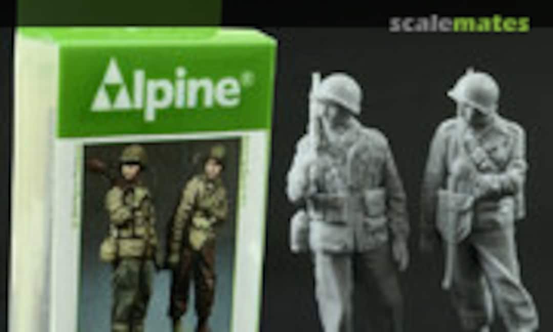 1:35 US Infantry Set (Alpine Miniatures 35171) 35171
