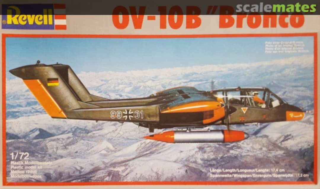 Boxart OV-10B "Bronco" 4128 Revell Boxart OV-10B "Bronco" 4128 Revell