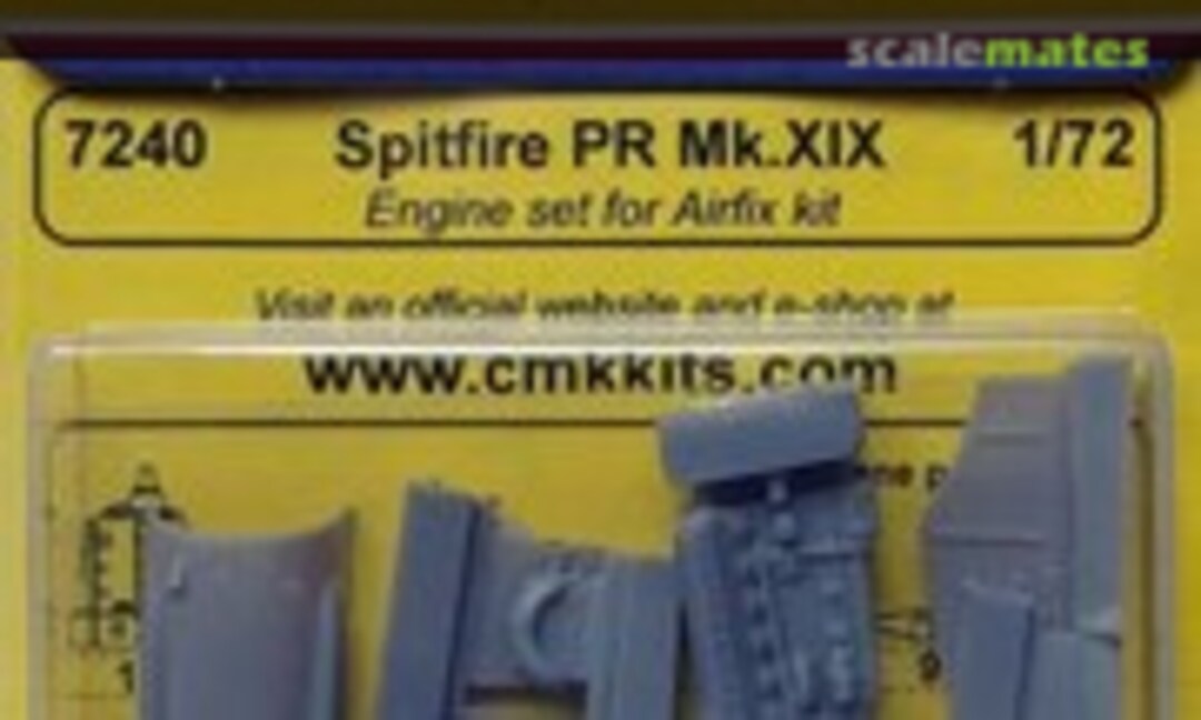 1:72 Spitfire PR Mk.XIX Engine set (CMK 7240) 7240