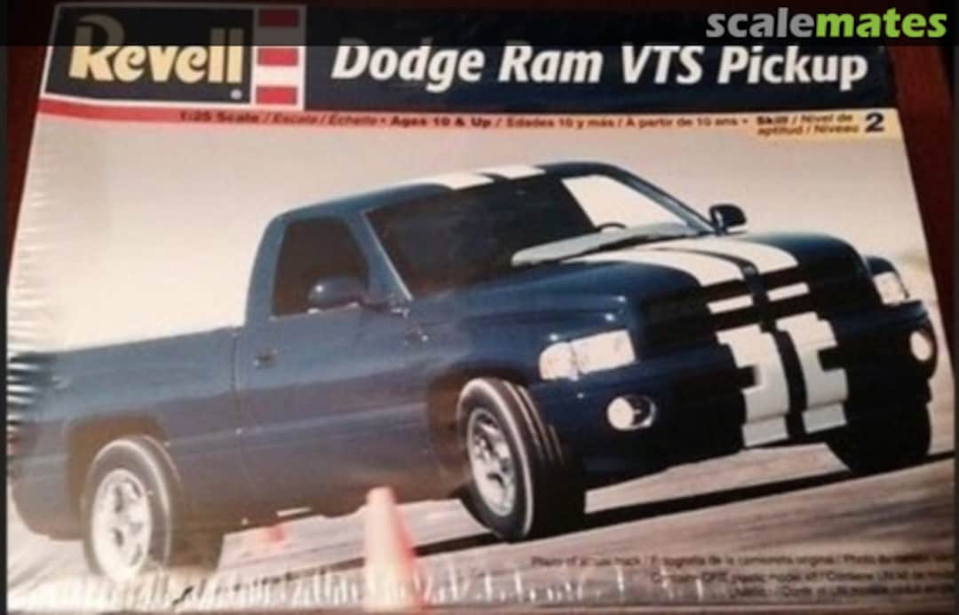 Boxart Dodge Ram VTS Pickup 85-7617 Revell Boxart Dodge Ram VTS Pickup 85-7617 Revell
