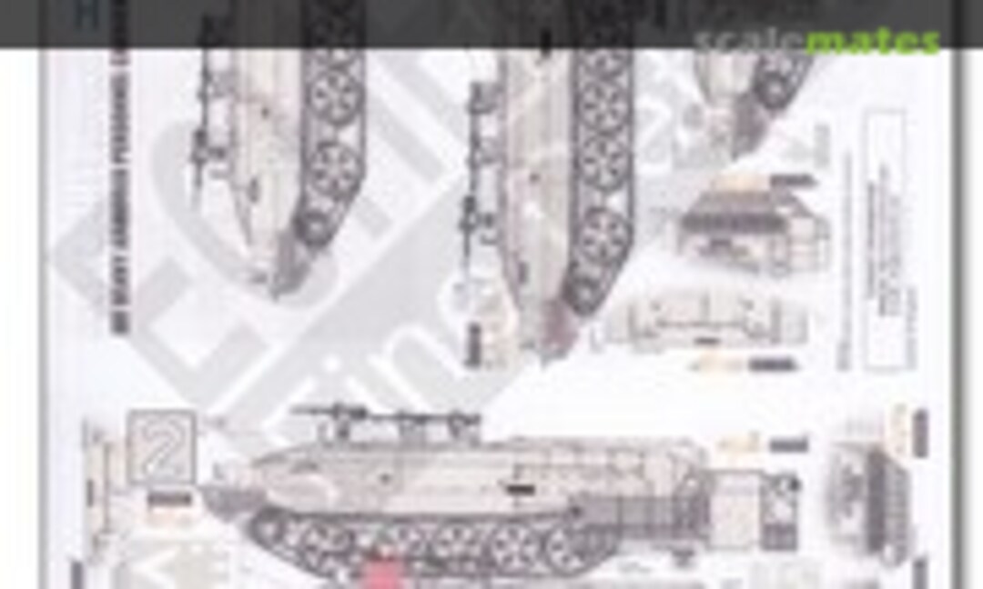 1:35 Decals for Achzarit "Cruel Lady" Early Version (Part 2) (Echelon Fine Details D356178) D356178