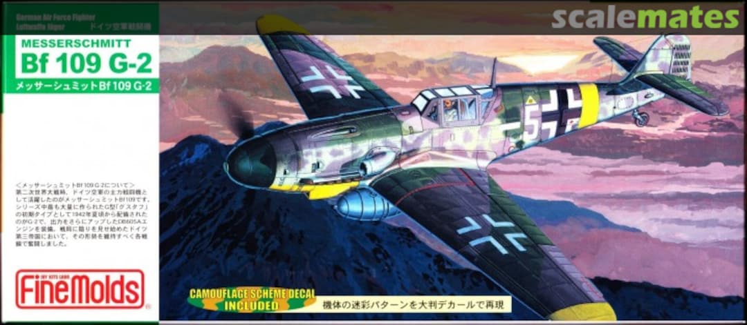 Boxart Messerschmitt Bf 109 G-2 FL6 Fine Molds