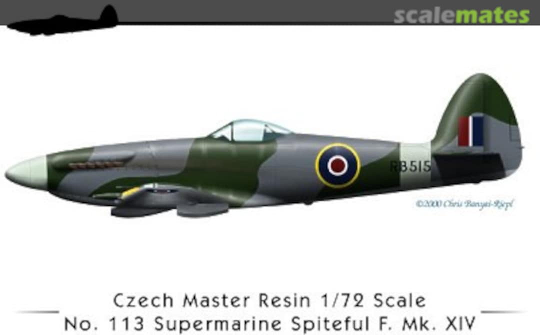Boxart Supermarine Spiteful F. Mk.XIV CMR-113 CMR Boxart Supermarine Spiteful F. Mk.XIV CMR-113 CMR