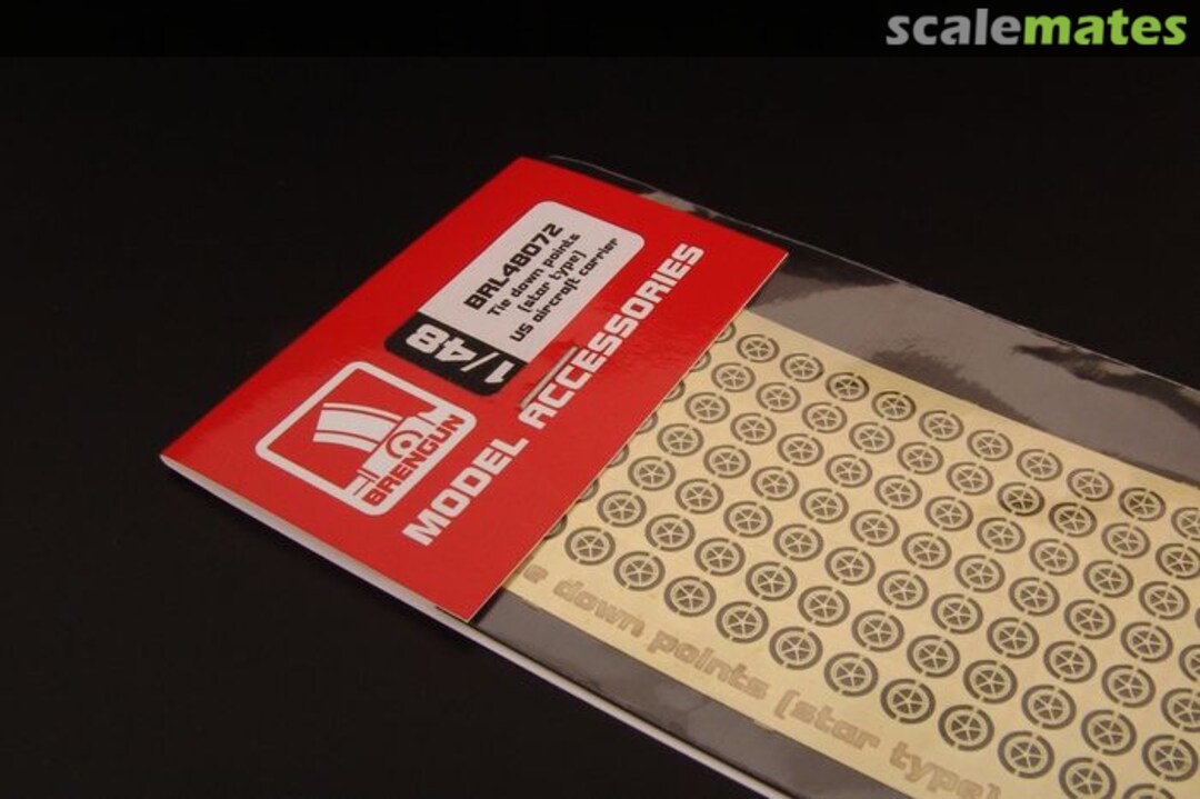 Boxart Tie down points (star type) US aircraft carrier BRL48072 Brengun