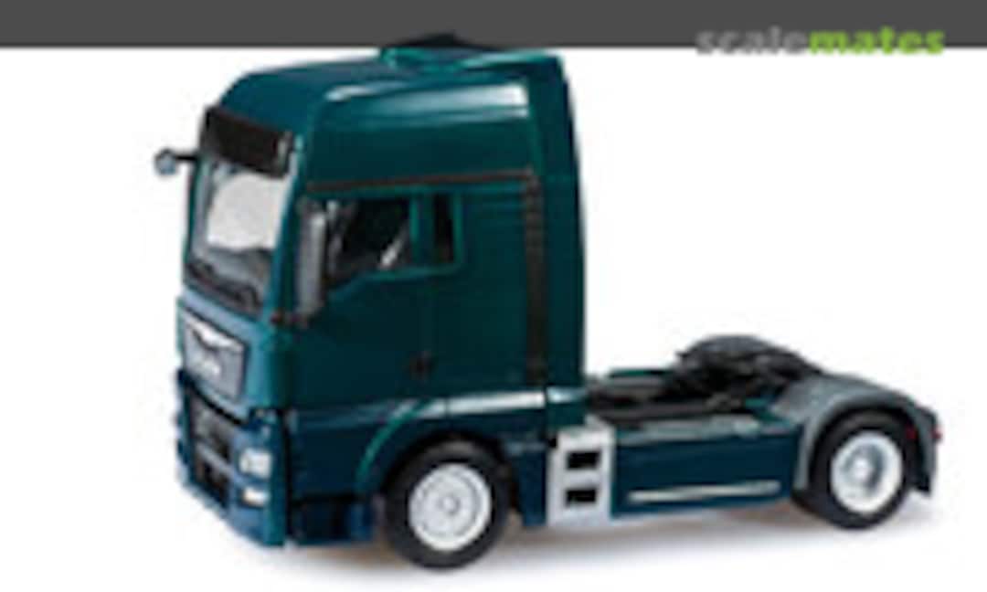 MAN TGX XXL Euro 6 Zugmaschine, blaugrün (Herpa 301695-003)