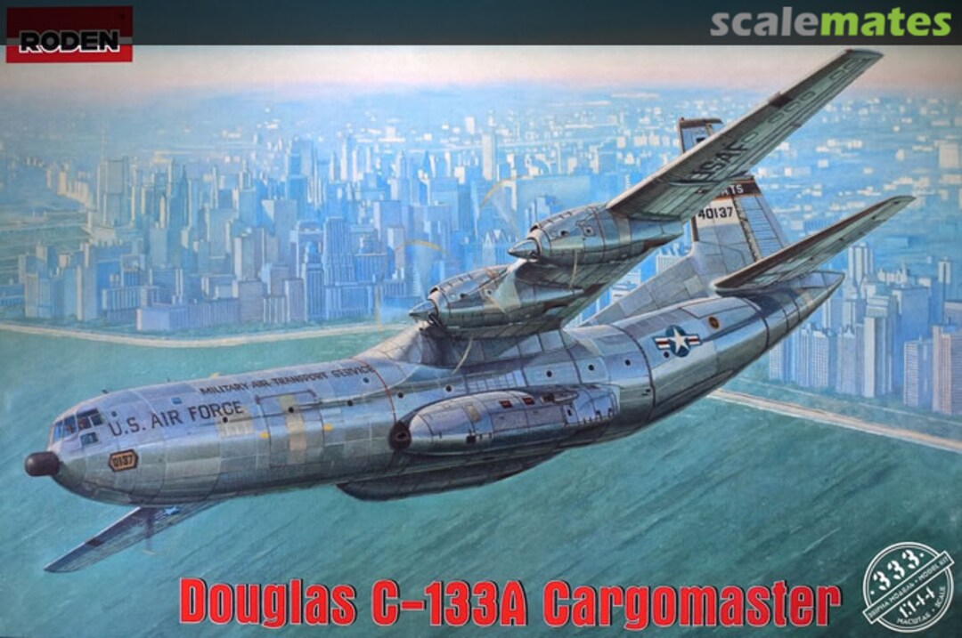 Boxart Douglas C-133A Cargomaster 333 Roden Boxart Douglas C-133A Cargomaster 333 Roden