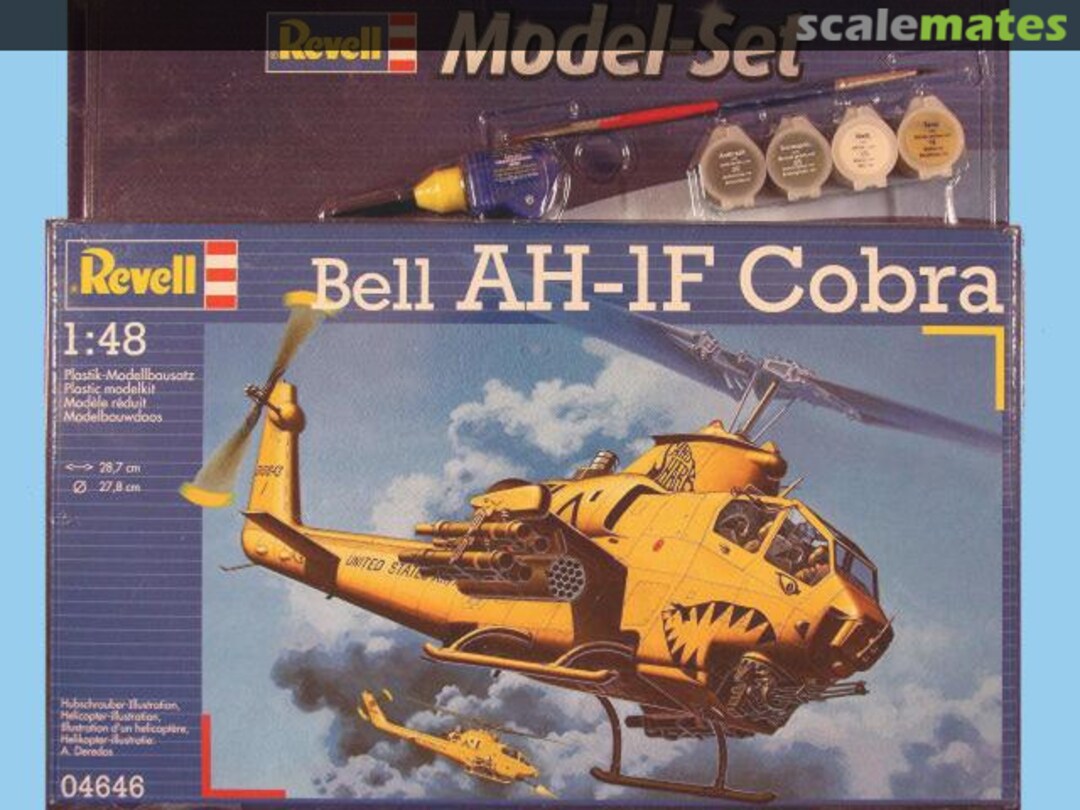 Boxart Bell AH-1F Cobra 64646 Revell Boxart Bell AH-1F Cobra 64646 Revell