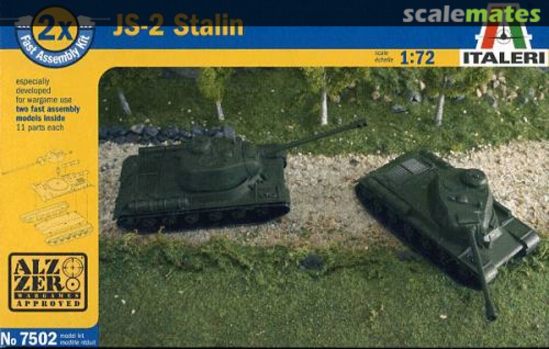 Boxart JS-2 Stalin 7502 Italeri Boxart JS-2 Stalin 7502 Italeri