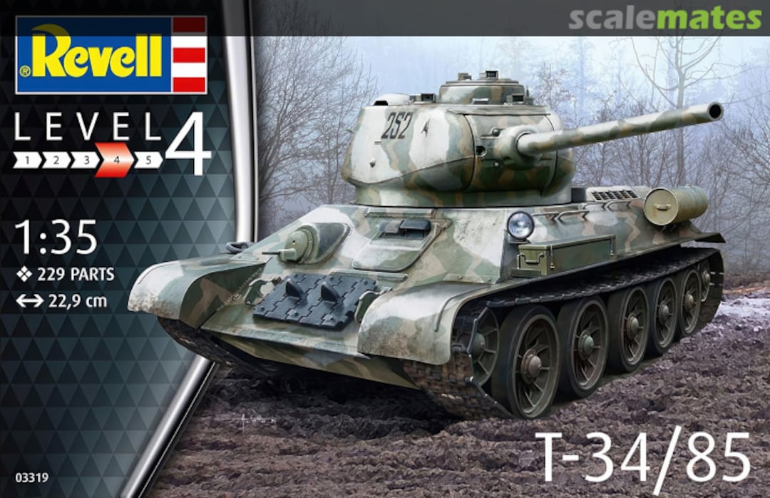 Boxart T-34/85 03319 Revell Boxart T-34/85 03319 Revell