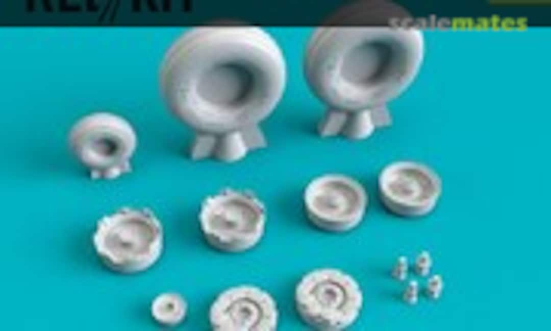 1:32 AH-64 Apache - wheels set type 2 (ResKit RS32-0144) RS32-0144