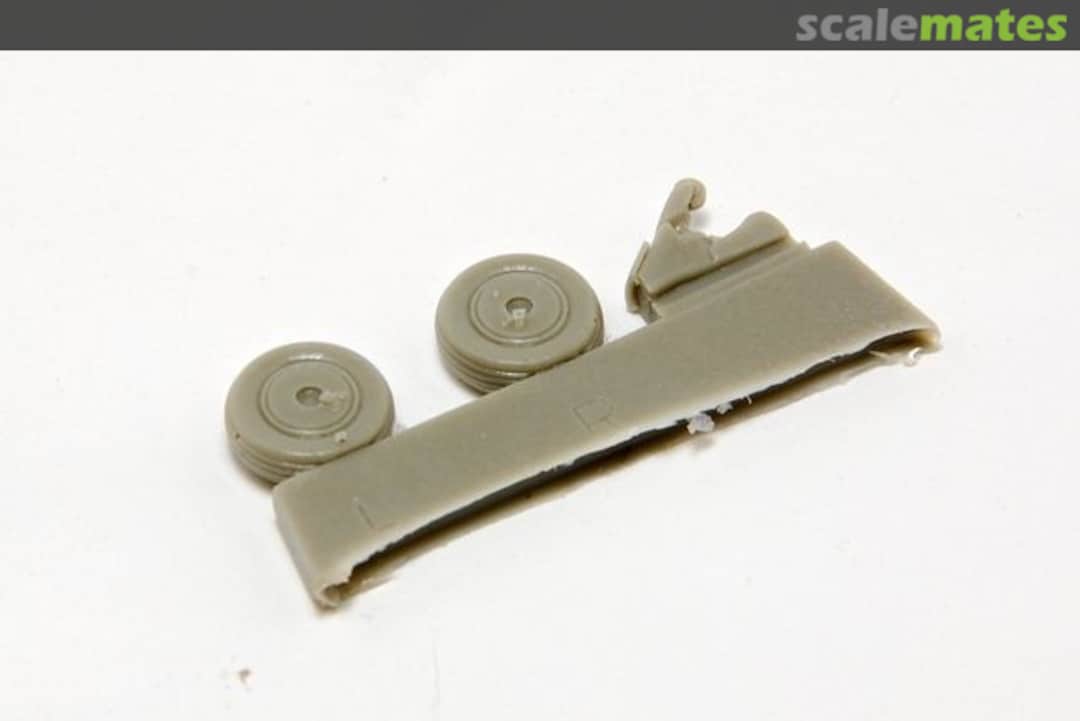 Boxart Mitsubishi J2M Raiden wheel set 7259 RES-IM Boxart Mitsubishi J2M Raiden wheel set 7259 RES-IM