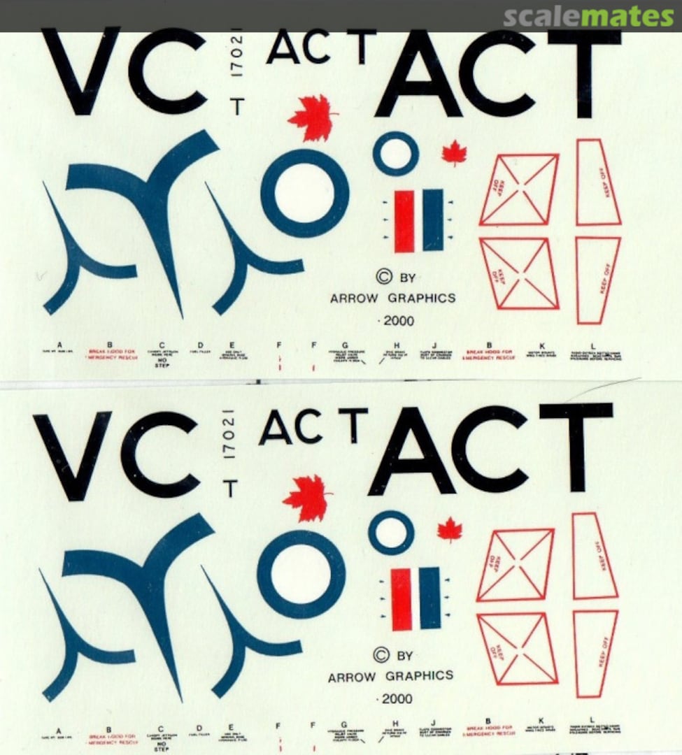 Boxart De Havilland Vampire Fighter, Mk III C-98-72 Arrow Graphics Boxart De Havilland Vampire Fighter, Mk III C-98-72 Arrow Graphics