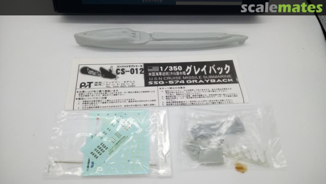 Contents USS SSG-574 Grayback CS-012 Pit-Road Contents USS SSG-574 Grayback CS-012 Pit-Road