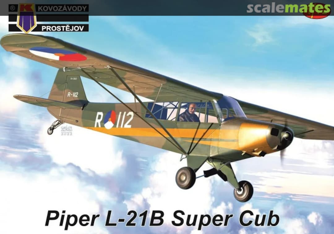 Boxart Piper L-21B Super Cub KPM0340 Kovozávody Prostějov Boxart Piper L-21B Super Cub KPM0340 Kovozávody Prostějov