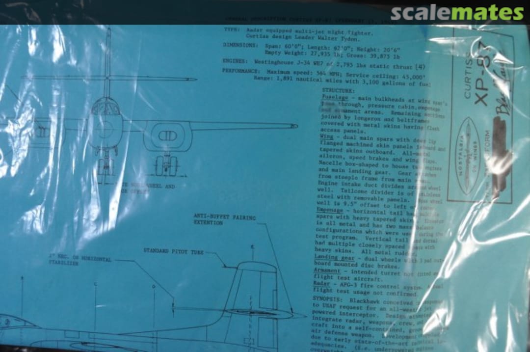 Boxart Curtiss XP-87 Execuform Boxart Curtiss XP-87 Execuform