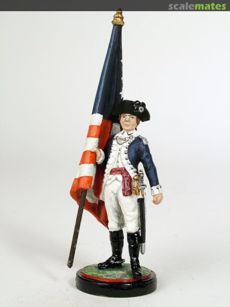 Boxart American War of Independance standard bearer Washingtons Army. Chota Sahib Boxart American War of Independance standard bearer Washingtons Army. Chota Sahib